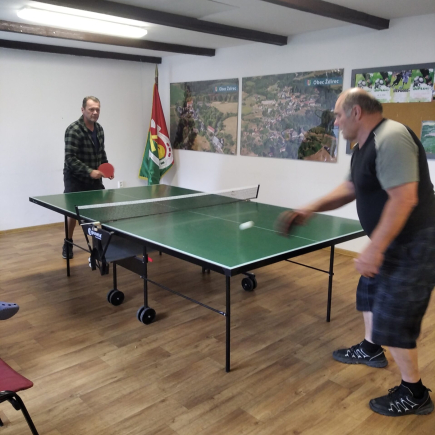Pingpongový turnaj Ždírec 16.7.2022